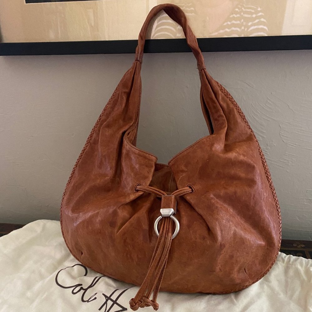 Cole Haan Leather Hobo (Vintage)